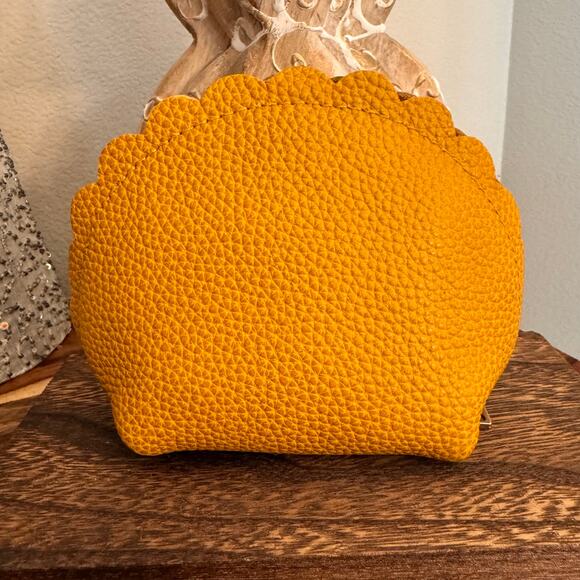 Portland Leather Marigold Pouch SUNSHINE PLG FAST SHIP Leather Purse Organizer - Picture 3 of 6